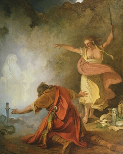 Saul und die Hexe von Endor, 1791 von Philip James de Loutherbourg